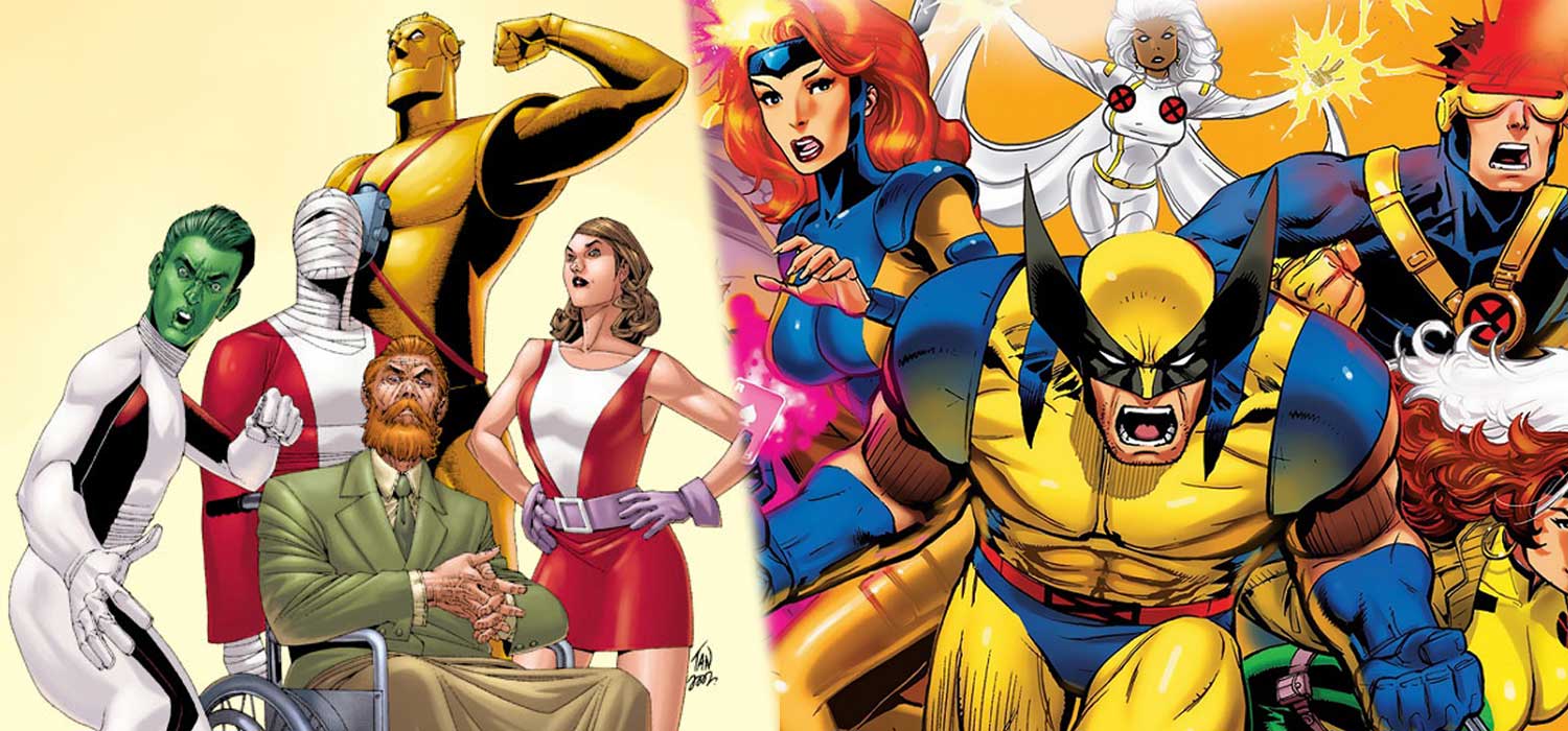 11 Superhéroes similares de DC y Marvel