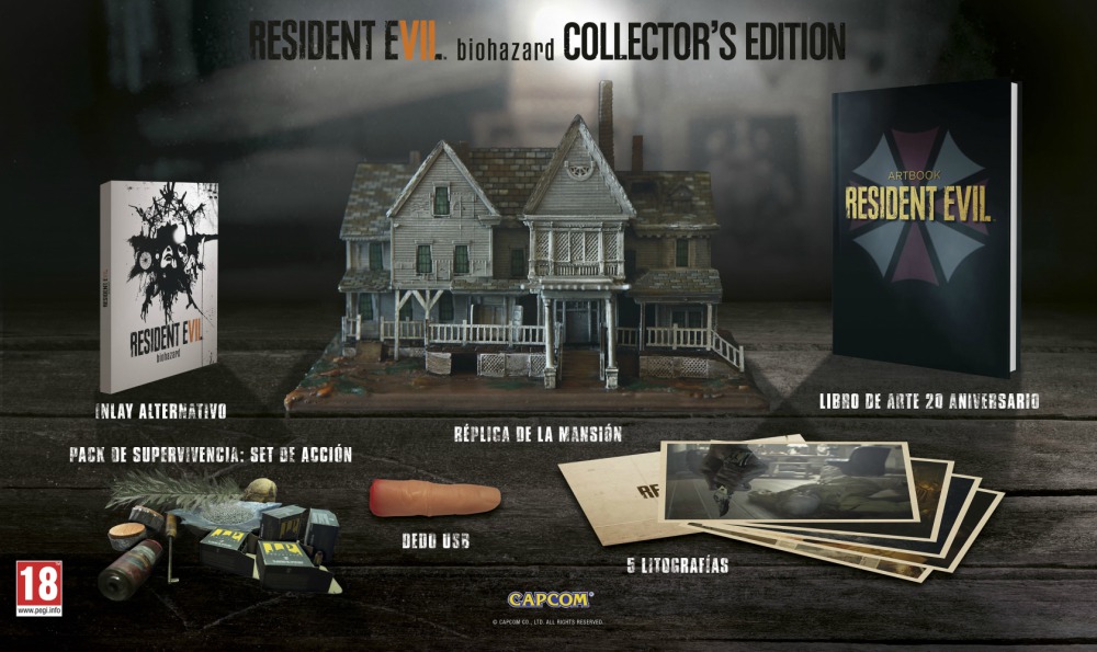 Edición de Coleccionista de Resident Evil 7 Biohazard