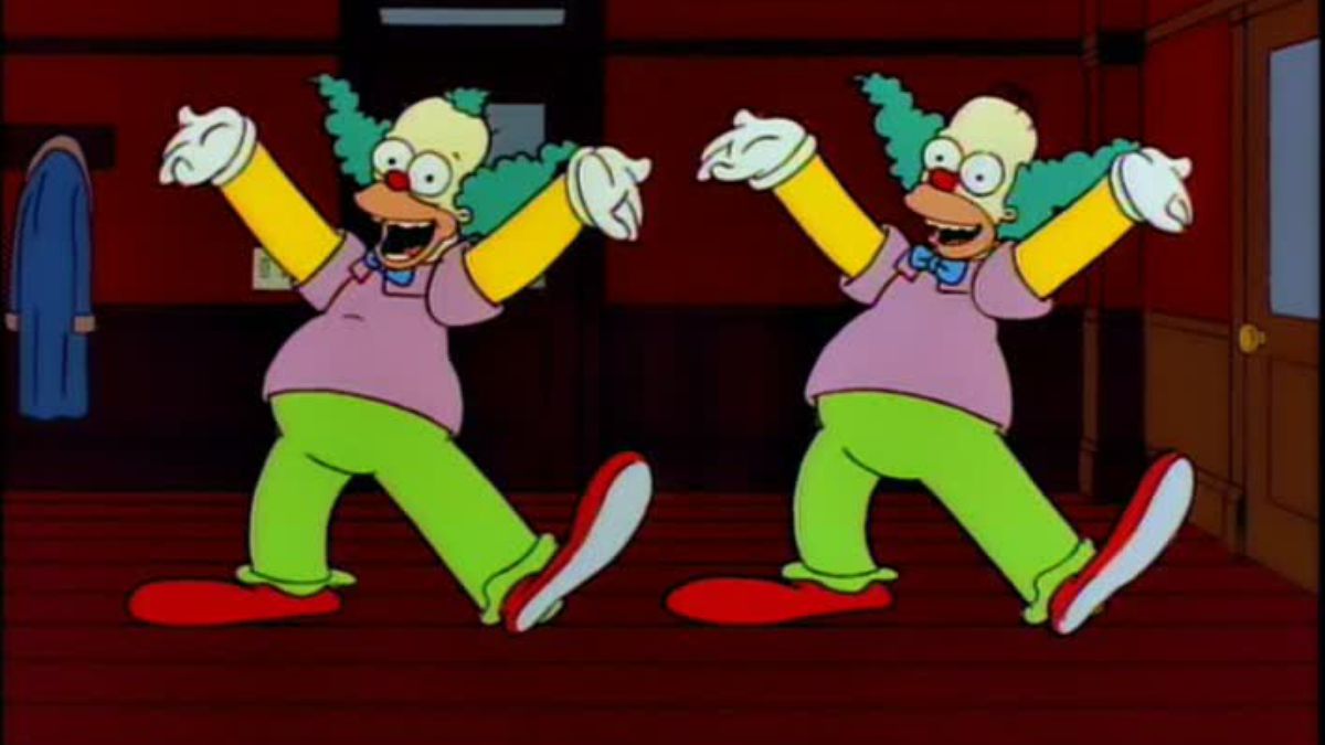 Homer the clown