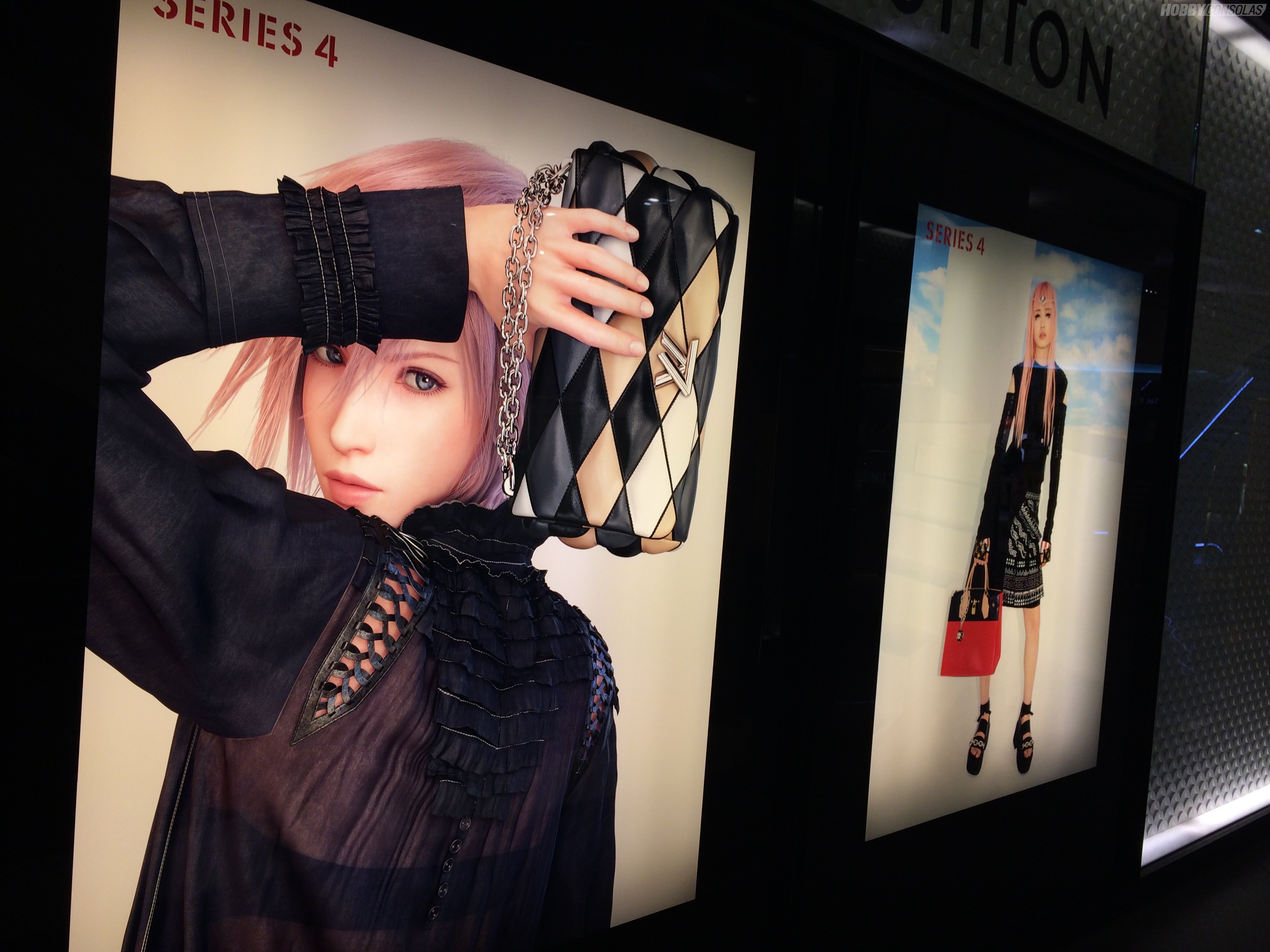 Lightning de Final Fantasy modelo oficial de Louis Vuitton – Kirai