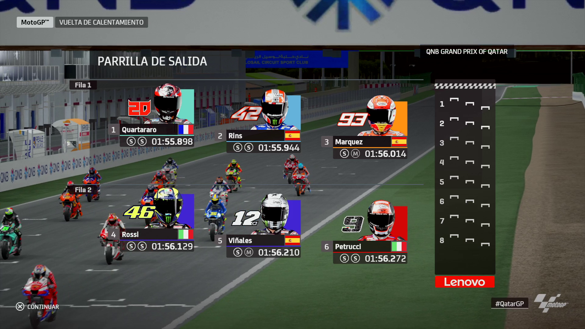 obtener virar notificación Análisis de MotoGP 20 para PS4, Xbox One, Switch, PC y Stadia | Hobby  Consolas